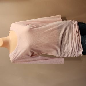 Harmony & Balance Women's Small 3/4 Pink Cotton Yoga Wear